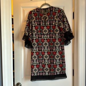 BCBG Embroidered Dress